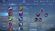 You can choose your preferred Equipments from the Equipment tab under Preparation menu (Image via Moonton Games)